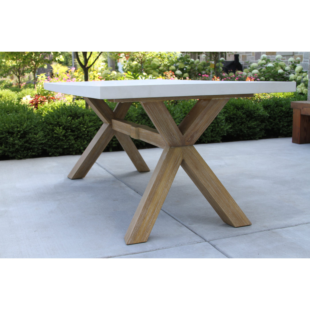 Fleur 74'' Outdoor Dining Table